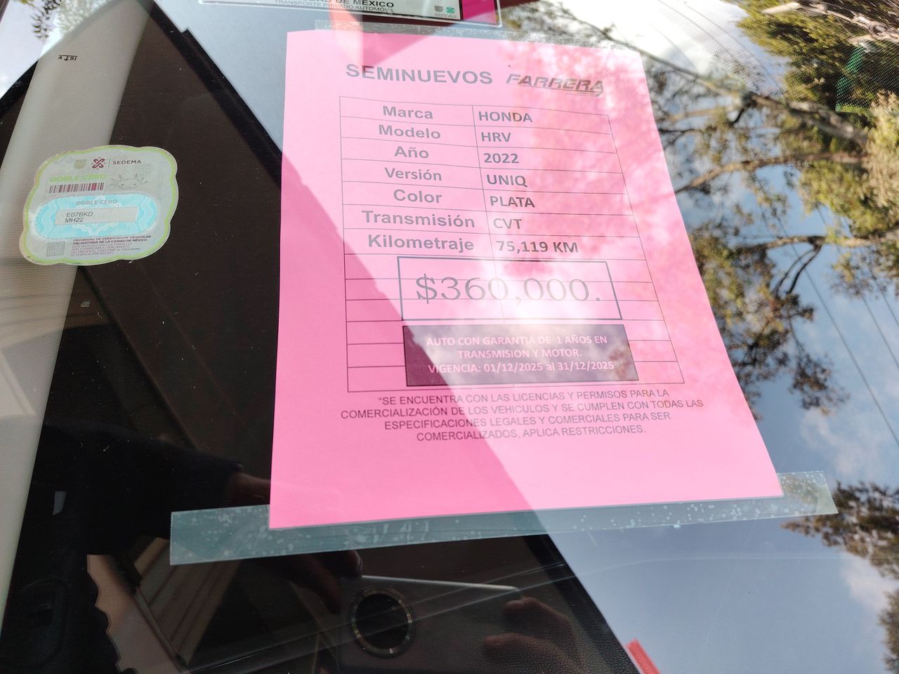 2022 Honda HR-V 1.8 Uniq Cvt